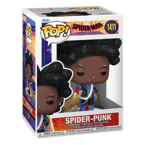 Funko pop marvel spider - homem através da aranha - ver aranha - punk desmascarado D