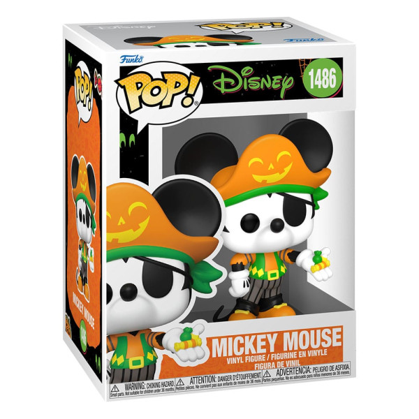 Funko pop disney mickey mouse halloween pirata D