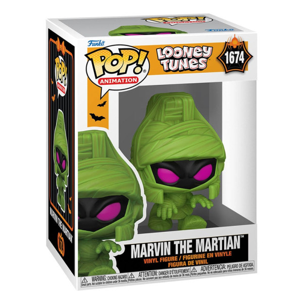 Funko pop looney tunes marvin a múmia marciana dia das bruxas D