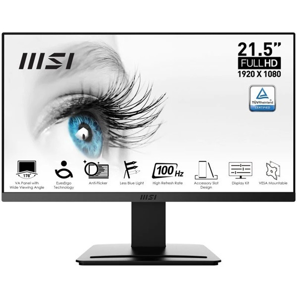 Monitor MSI 21.45" LED FHD MP223 negro D