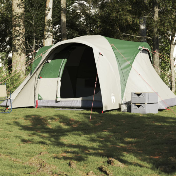 Tenda familiar iglu 6 pessoas à prova d'água verde D