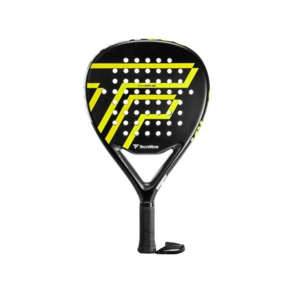 Pala de pádel tecnifibre wall breaker 360/ amarilla  y negra D