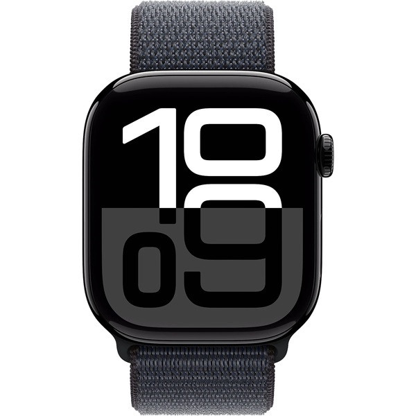 Apple Watch Series 10 GPS 46mm alumínio sport loop preto D