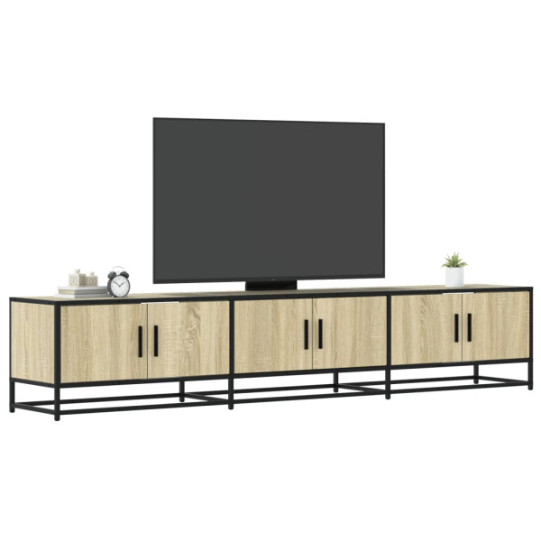 Mueble para TV madera de ingeniería roble Sonoma 210x35x41 cm D