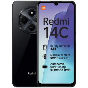 Xiaomi Redmi 14C dual sim 4 GB RAM 128 GB preto D