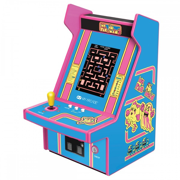 MY ARCADE Micro Player Pro Ms Pacman 6.75" DGUNL-7009 azul/rosa D