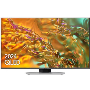 Smart TV SAMSUNG 55" QLED 4K UHD TQ55Q80DAT cinza D