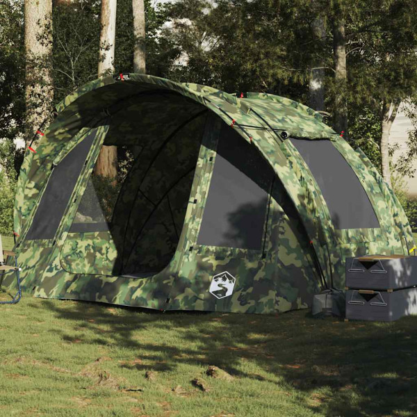 Tienda de pesca para 2 personas impermeable camuflaje D