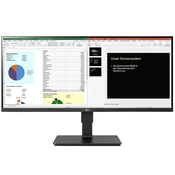 Monitor profesional LG IPS WFHD 34" 34BN670P-B negro D