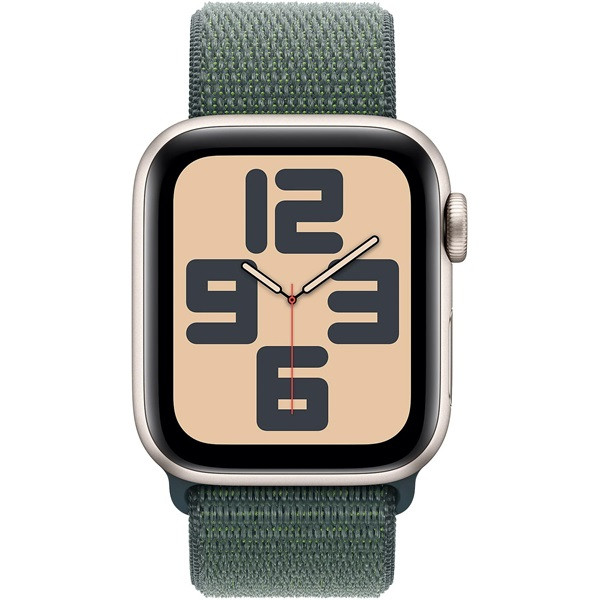 Apple watch se 3rd v2/ gps/ 40mm/ caja de aluminio blanco estrella/ correa loop deportiva verde lago D