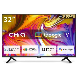 Tv chiq 32pulgadas l32g7b hd google tv hdmi D