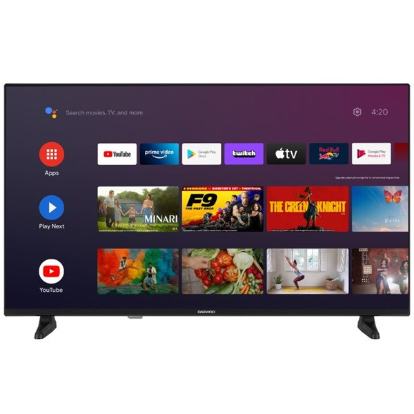 Tv daewoo 40pulgadas led fhd - 40dm62fa - android smart tv D