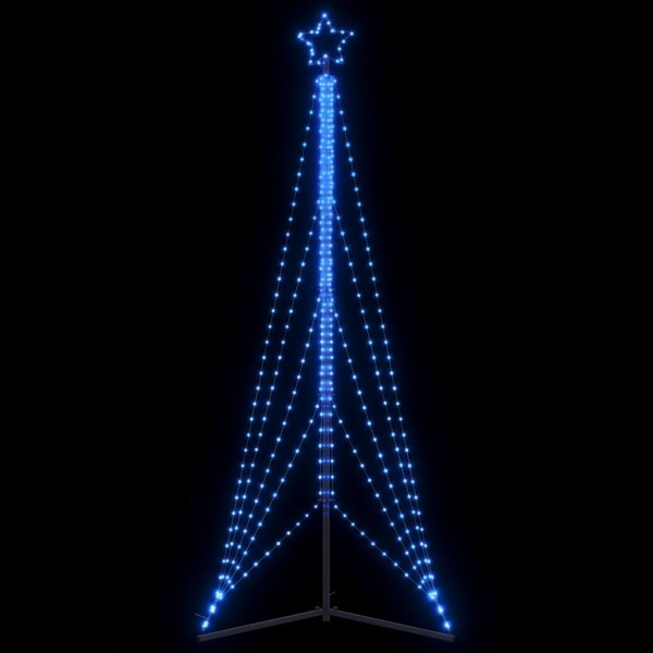 Luces para árbol de Navidad 525 LED azul 302 cm D