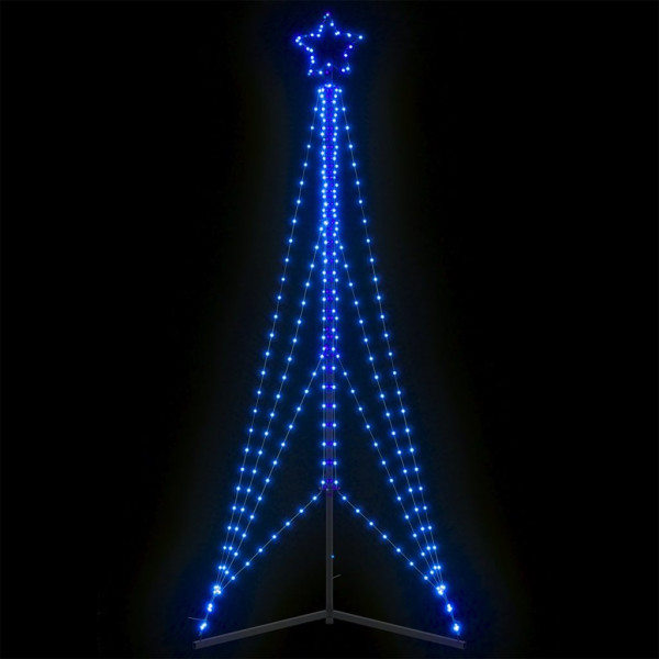 Luzes de árvore de Natal 483 LED azul 240 cm D