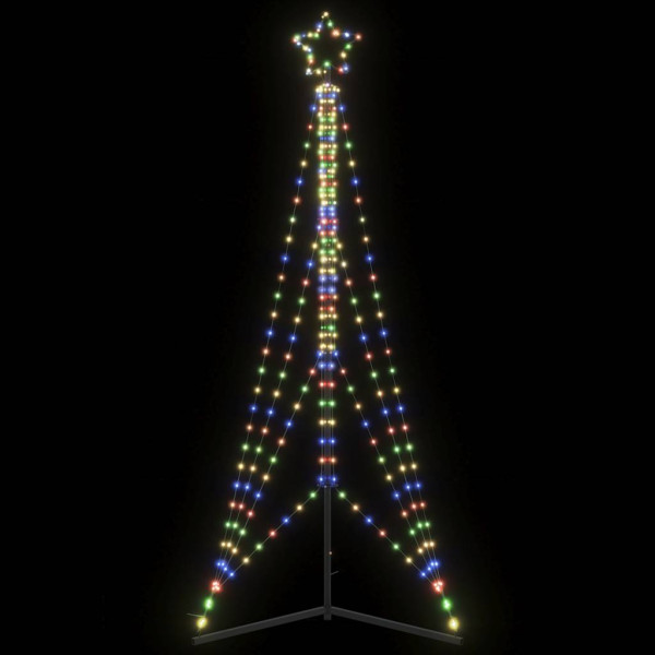 Luzes de árvore de Natal 483 LEDs coloridos 240 cm D