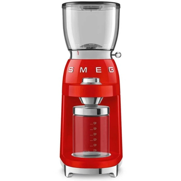 SMEG COFFEE GRINDER 50?STYLE RED CGF01RDEU D