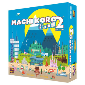 Juego de mesa machi koro 2ª edición D