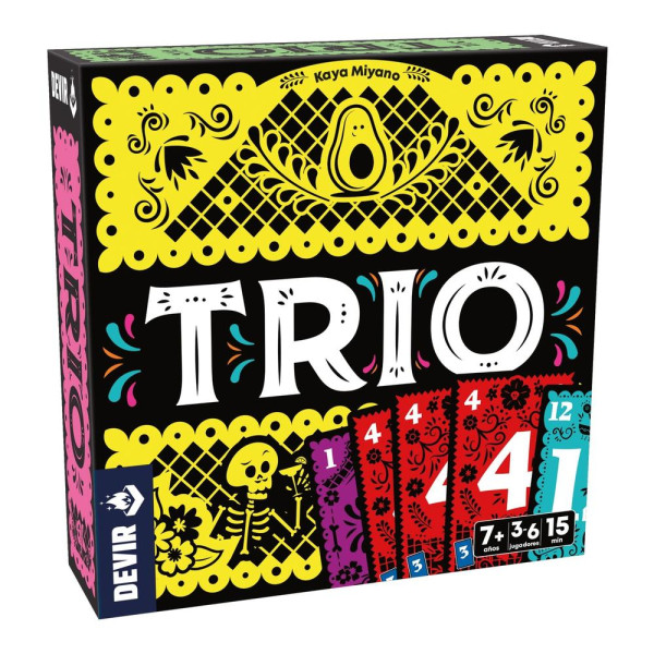 Jogo de tabuleiro trio D