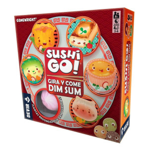 Juego de mesa sushi go gira y come dim sum D