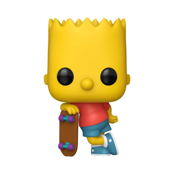 Animação funko pop os simpsons bart com skate 80071 D