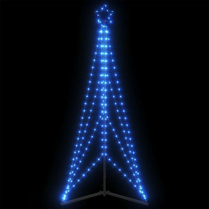 Luces para árbol de Navidad 363 LED azul 182 cm D