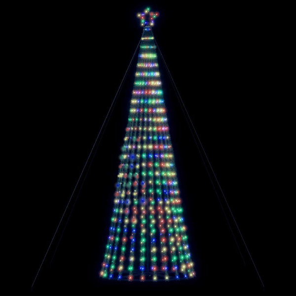 Árbol de Navidad cono de luz 1028 LEDs de colores 403 cm D