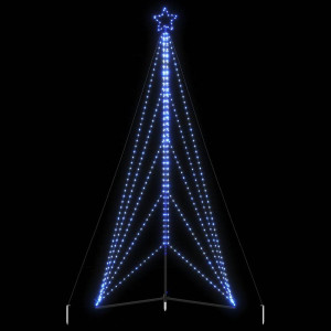 Luzes de árvore de Natal 615 LED azul 404.5 cm D