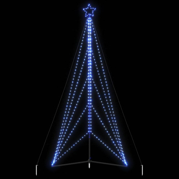 Luces para árbol de Navidad 615 LED azul 404.5 cm D