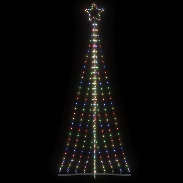 Luces para árbol de Navidad 447 LEDs de colores 249 cm D