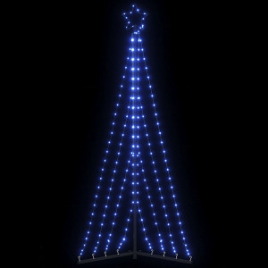 Luzes de árvore de Natal 339 LED azul 187 cm D