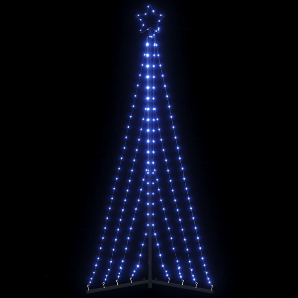 Luzes de árvore de Natal 339 LED azul 187 cm D