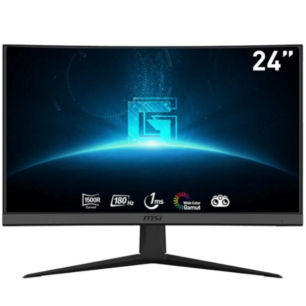 Monitor Gaming MSI G 24" VA G24C6 negro D