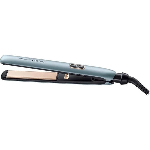 Plancha de pelo Remington Shine Therapy Pro S9300 azul D