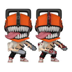 Funko pop! animação chainsaw homem opção excusvo aleatório D