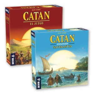 Juegos de mesa CATÁN + EXPANSIÓN CATÁN NAVEGANTES D