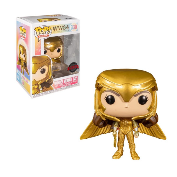Funko pop dc wonder woman 1984 wonder woman traje dorado alas extendidas 46661 M 2