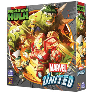 Juego de mesa marvel united world war hulk D