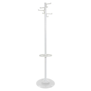 V-Part Perchero de pie con 8 ganchos Porcelain blanco 178 cm D