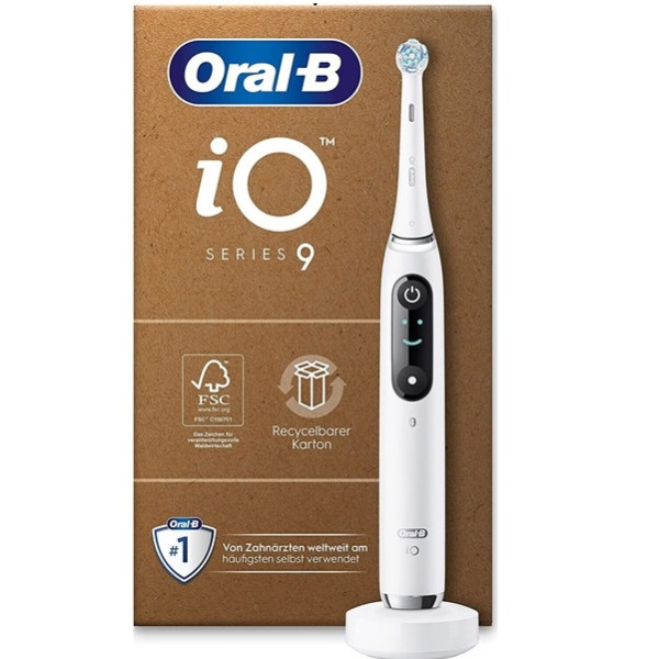 Cepillo de dientes eléctrico Oral-B IO 9 Plus Edition blanco D