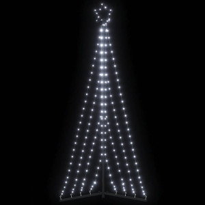 Luces para árbol de Navidad 339 LEDs blanco frío 182 cm D