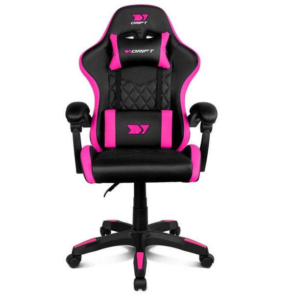 Silla gaming drift dr35 negra - fucsia D