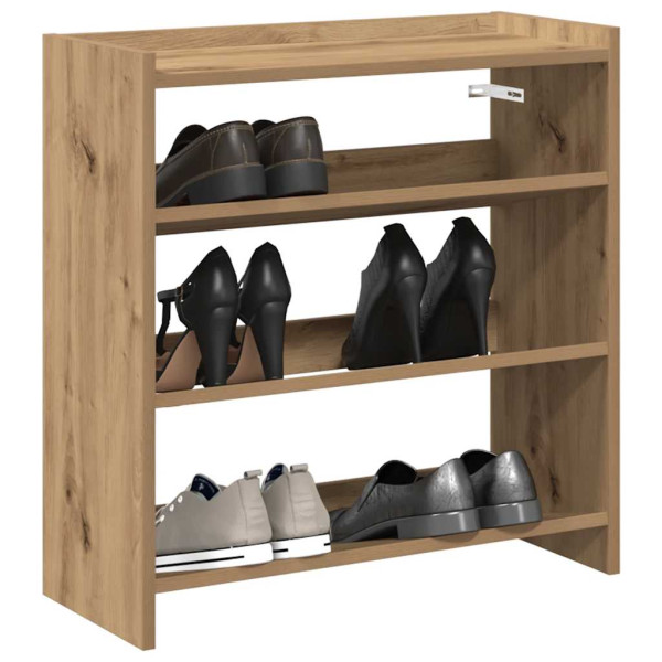 Zapatero artesanal de madera contrachapada 60x25x62 cm D