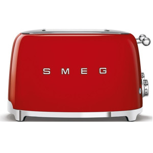 SMEG TOASTER 4x4 50´STYLE RED TSF03RDEU D