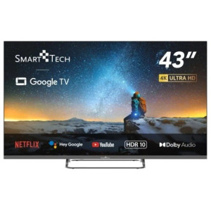 Smart TV SMART TECH 43" LED UHD 4K 43UG02V preto D