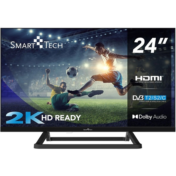 Televisor SMART TECH 24" LED HD 24HN01V3CA negro D