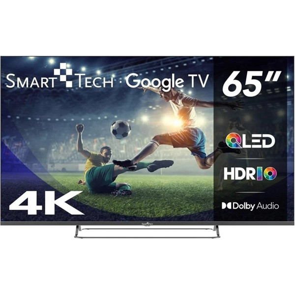 TELEVISIÓN QLED SMART TECH UHD 65  65QG02V GOOGLE TV D