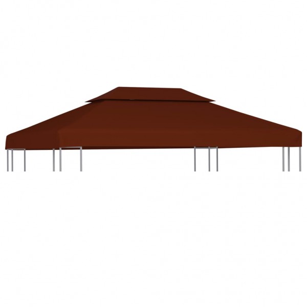 Telhado de terraço de 2 andares 310 g/m2 4x3 m D