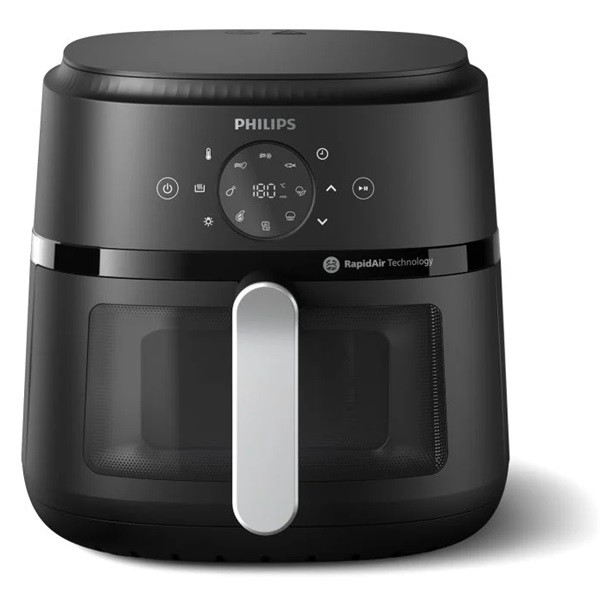 Freidora por aire / sin aceite philips airfryer serie 2000/ 1700w/ capacidad 6.2l D