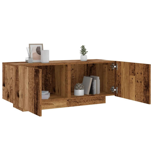 Mesita de noche madera contrachapada madera vieja 100x35x40 cm Mesita de noche madera contrachapada madera vieja 100x35x40 cm D