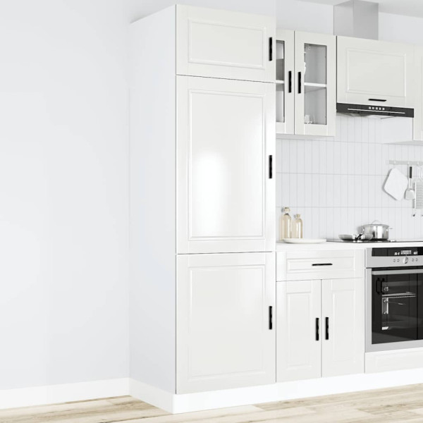 Mueble de cocina Porto madera contrachapada blanco brillante Mueble de cocina Porto madera contrachapada blanco brillante D